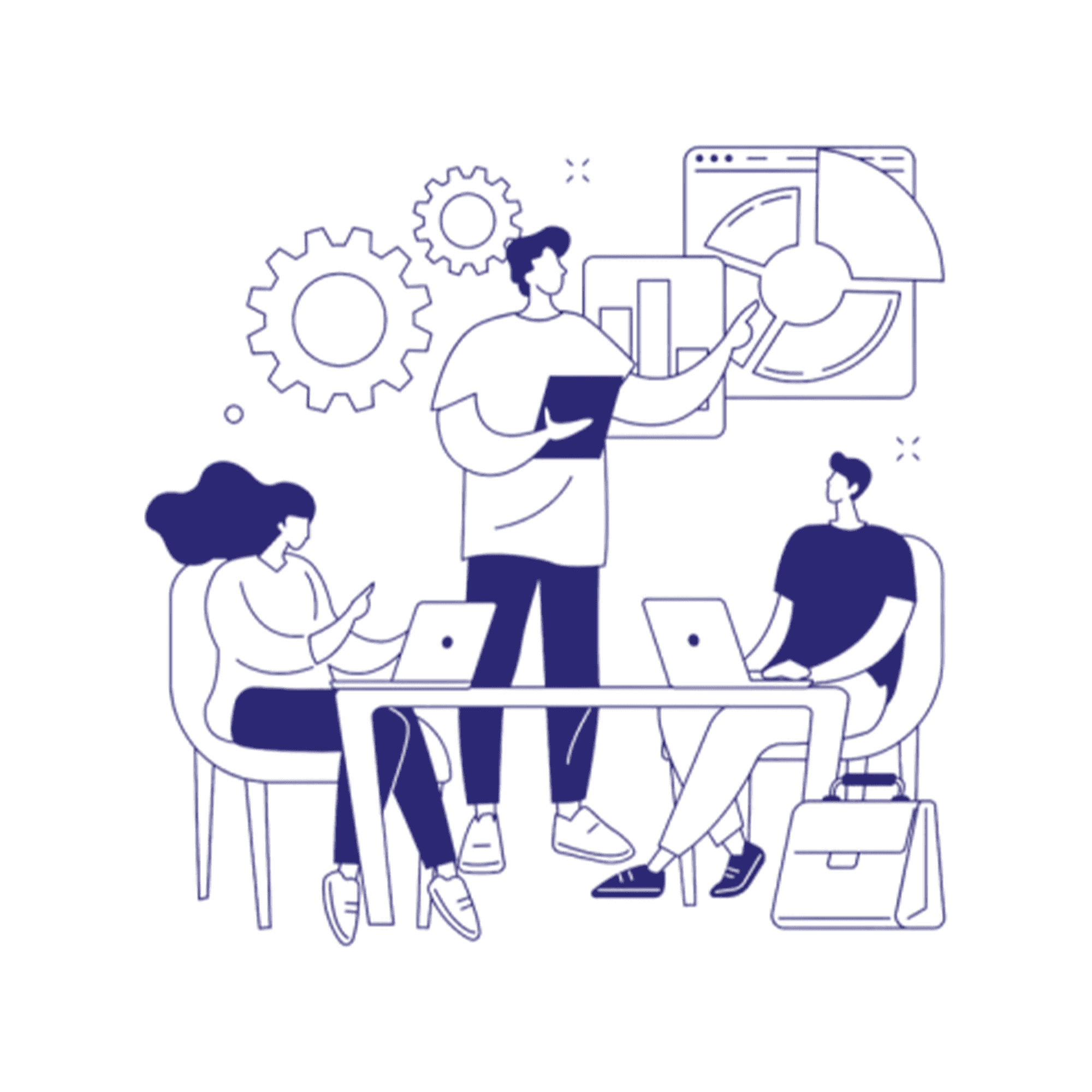 Agency collaboration illustration