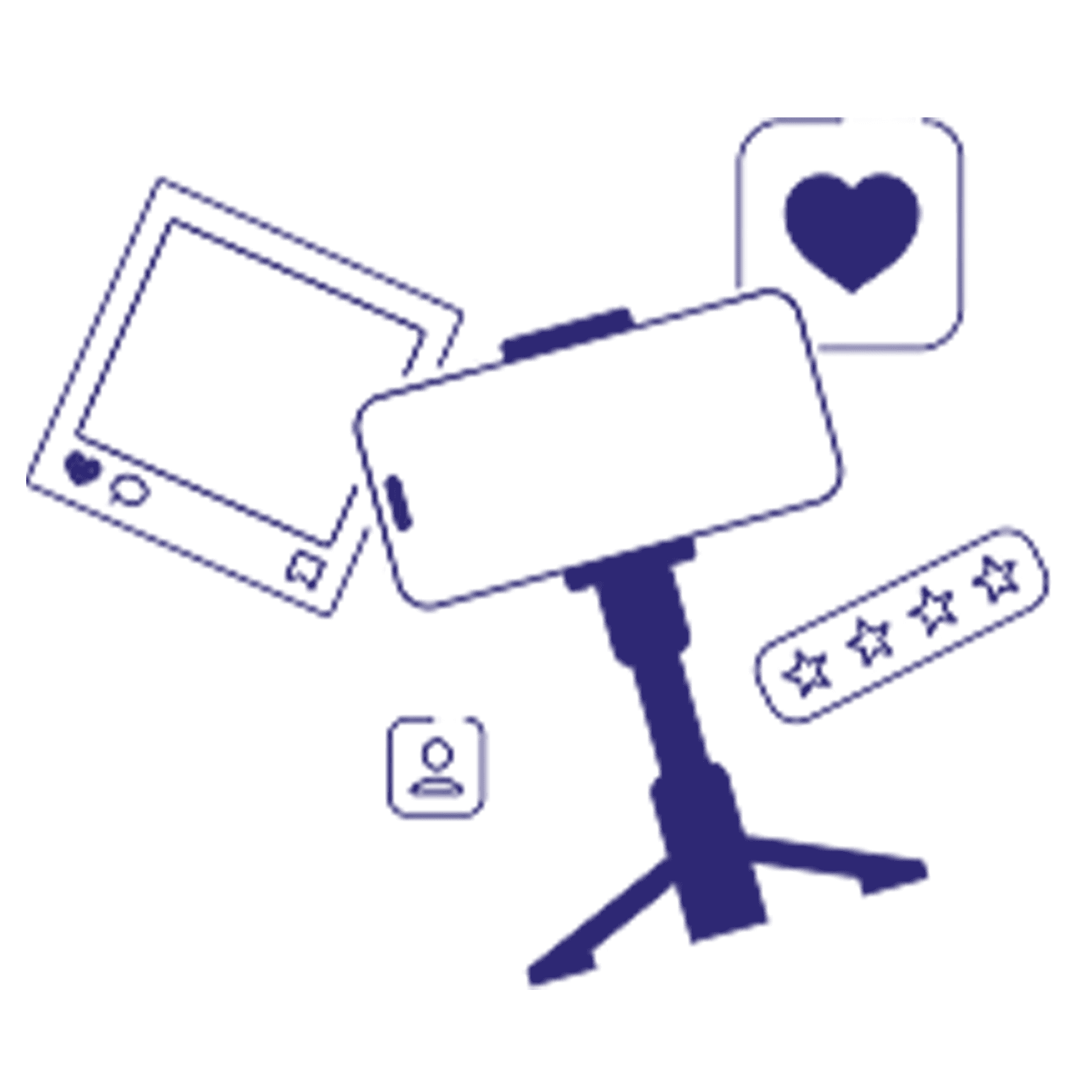 Content creator illustration